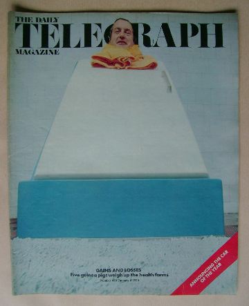 The Daily Telegraph magazine - Health Farm cover (4 January 1974)