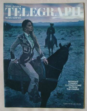 The Daily Telegraph magazine - Fashion cover (18 December 1970)
