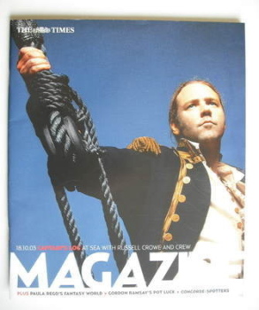 The Times magazine - Russell Crowe cover (18 October 2003)