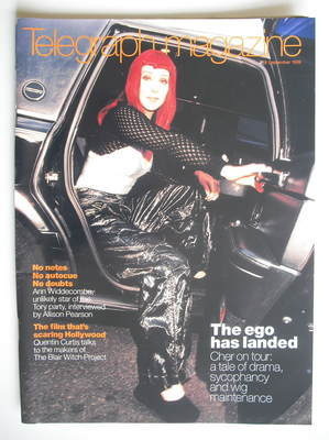 <!--1999-09-18-->Telegraph magazine - Cher cover (18 September 1999)