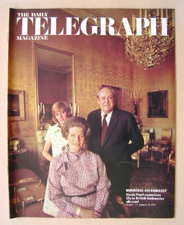 The Daily Telegraph magazine - Mr and Mrs Christopher Soames cover (21 January 1972)