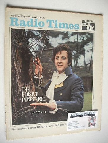 <!--1969-04-19-->Radio Times magazine - The Elusive Pimpernel cover (19-25 