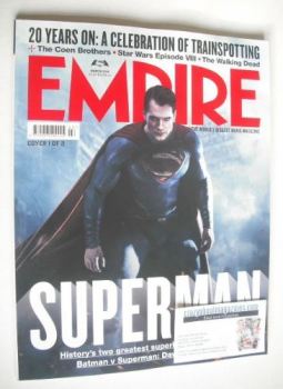 Empire magazine - Superman cover (March 2016)