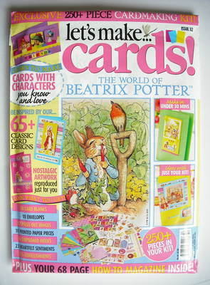 Let's Make Cards The World Of Beatrix Potter Cardmaking Kit (2010 - No. 32)