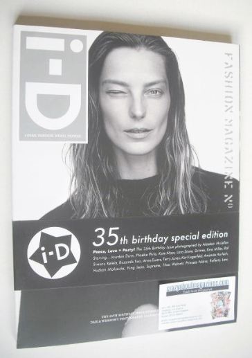 i-D magazine - Daria Werbowy cover (Summer 2015)
