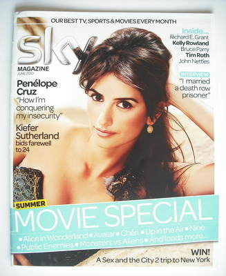 Sky TV magazine - June 2010 - Penelope Cruz cover