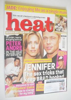 Heat magazine - Jennifer Aniston and Brad Pitt cover (29 May - 4 June 2004 - Issue 272)