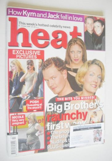 <!--2001-06-09-->Heat magazine - Big Brother cover (9-15 June 2001 - Issue 
