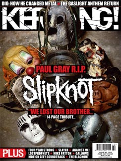 Kerrang magazine - Slipknot cover (5 June 2010 - Issue 1315)