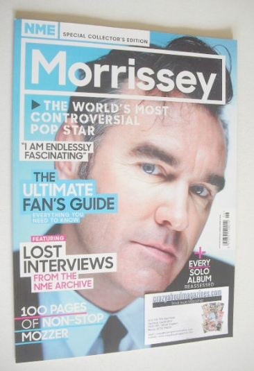 NME Special Collector's Edition magazine - Morrissey cover (June 2014)