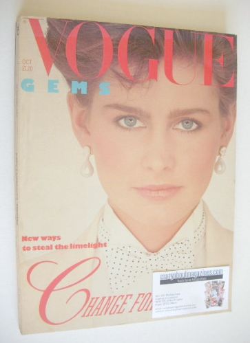 British Vogue magazine - October 1982 (Vintage Issue)