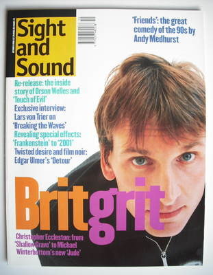 Sight and Sound magazine - Christopher Eccleston cover (October 1996)