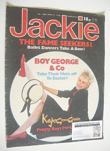 <!--1983-04-02-->Jackie magazine - 2 April 1983 (Issue 1004)