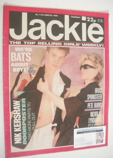 Jackie magazine - 22 June 1985 (Issue 1120)