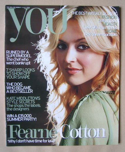 <!--2006-07-09-->You magazine - Fearne Cotton cover (9 July 2006)