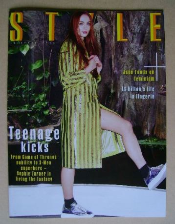<!--2016-04-10-->Style magazine - Sophie Turner cover (10 April 2016)
