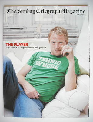 The Sunday Telegraph magazine - Paul Bettany cover (29 August 2004)