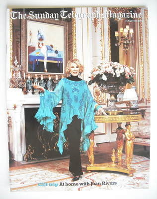 The Sunday Telegraph magazine - Joan Rivers cover (26 September 2004)