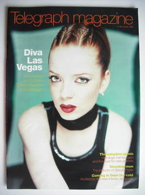 Telegraph magazine - Shirley Manson cover (21 November 1998)