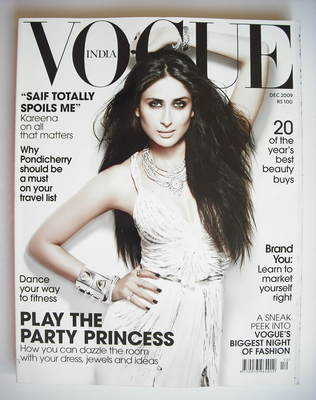 <!--2009-12-->Vogue India magazine - December 2009 - Kareena Kapoor cover