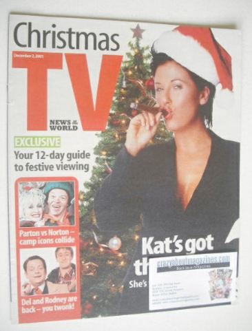 News Of The World Christmas TV supplement (2 December 2001)