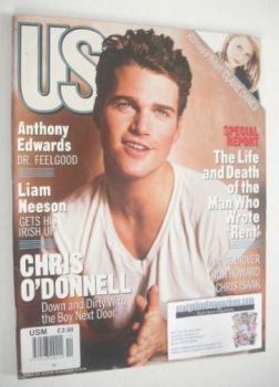 US magazine - November 1996 - Chris O'Donnell cover