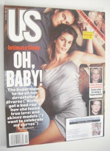 US magazine - May 1999 - Cindy Crawford and Rande Gerber cover