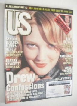 US magazine - November 1998 - Drew Barrymore cover
