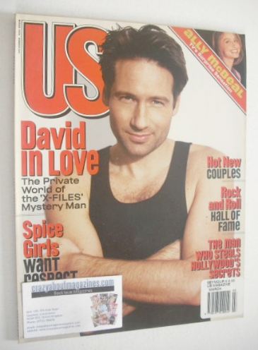 US magazine - March 1998 - David Duchovny cover