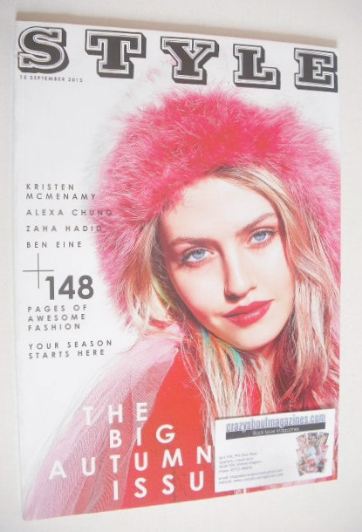 Style magazine - Charlotte Free cover (15 September 2013)