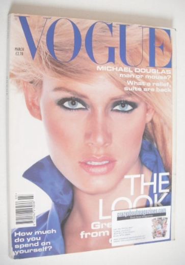 British Vogue magazine - March 1995