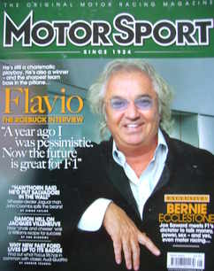 Motorsport Magazine - Flavio Briatore cover (May 2009)