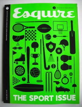 Esquire magazine - The Sport Issue cover (June 2010)