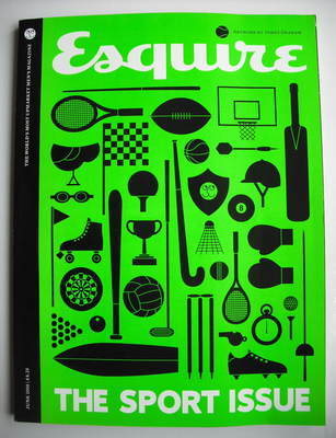 <!--2010-06-->Esquire magazine - The Sport Issue cover (June 2010)