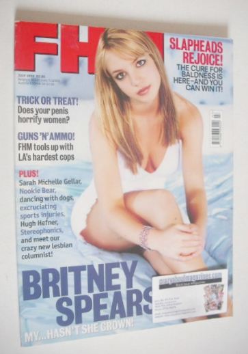 <!--1999-07-->FHM magazine - Britney Spears cover (July 1999)