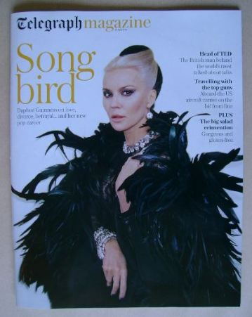 Telegraph magazine - Daphne Guinness cover (30 April 2016)
