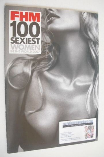 FHM magazine and 100 Sexiest Women supplement (June 2007)