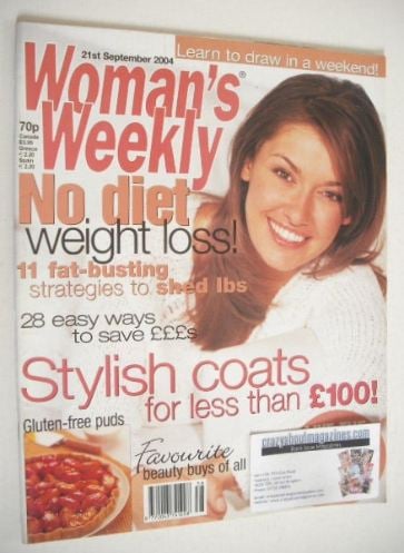 <!--2004-09-21-->Woman's Weekly magazine (21 September 2004)
