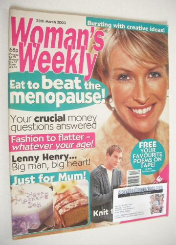 Woman's Weekly magazine (25 March 2003)