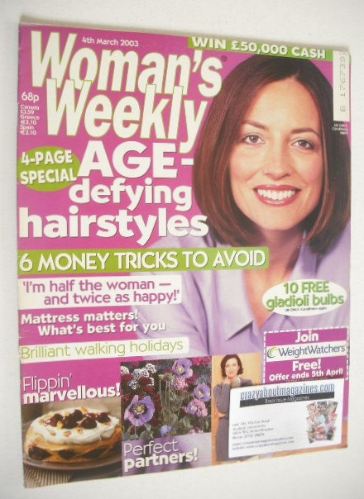 Woman's Weekly magazine (4 March 2003)