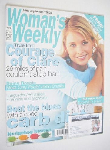 Woman's Weekly magazine (20 September 2005 - British Edition)