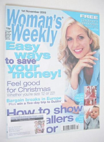 Woman's Weekly magazine (1 November 2005 - British Edition)