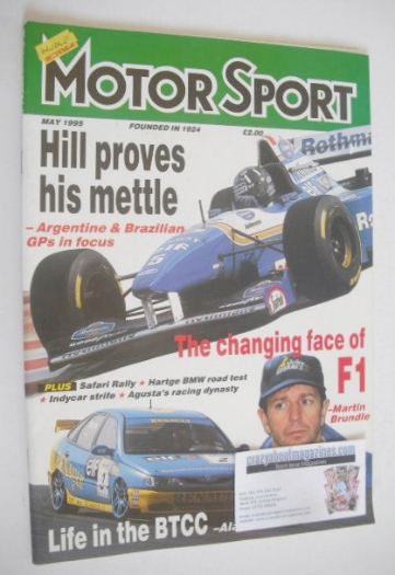 <!--1995-05-->Motorsport Magazine - May 1995