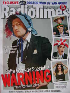 Radio Times magazine - Charlie Brooker cover (5-11 June 2010)