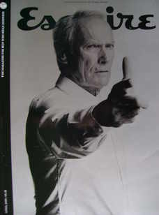 <!--2009-04-->Esquire magazine - Clint Eastwood cover (April 2009 - Subscri