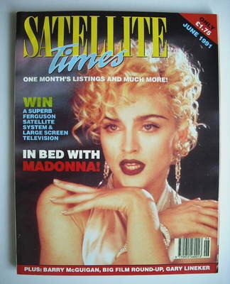 Satellite Times magazine - Madonna cover (June 1991)