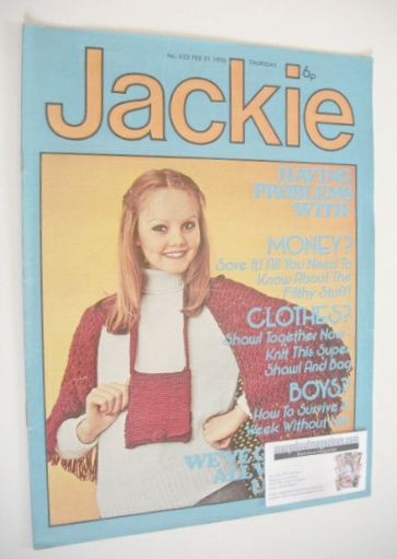 Jackie magazine - 21 February 1976 (Issue 633)