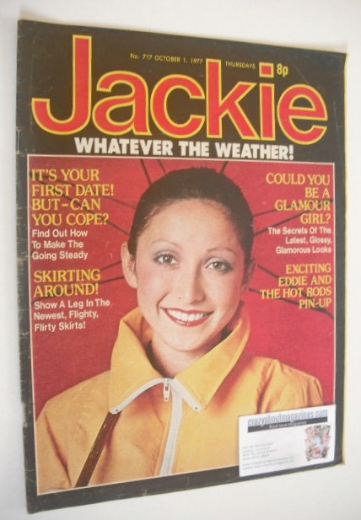 Jackie magazine - 1 October 1977 (Issue 717)