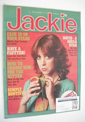 Jackie magazine - 12 November 1977 (Issue 723)