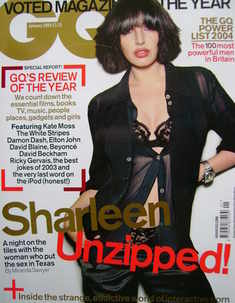 British GQ magazine - January 2004 - Sharleen Spiteri cover